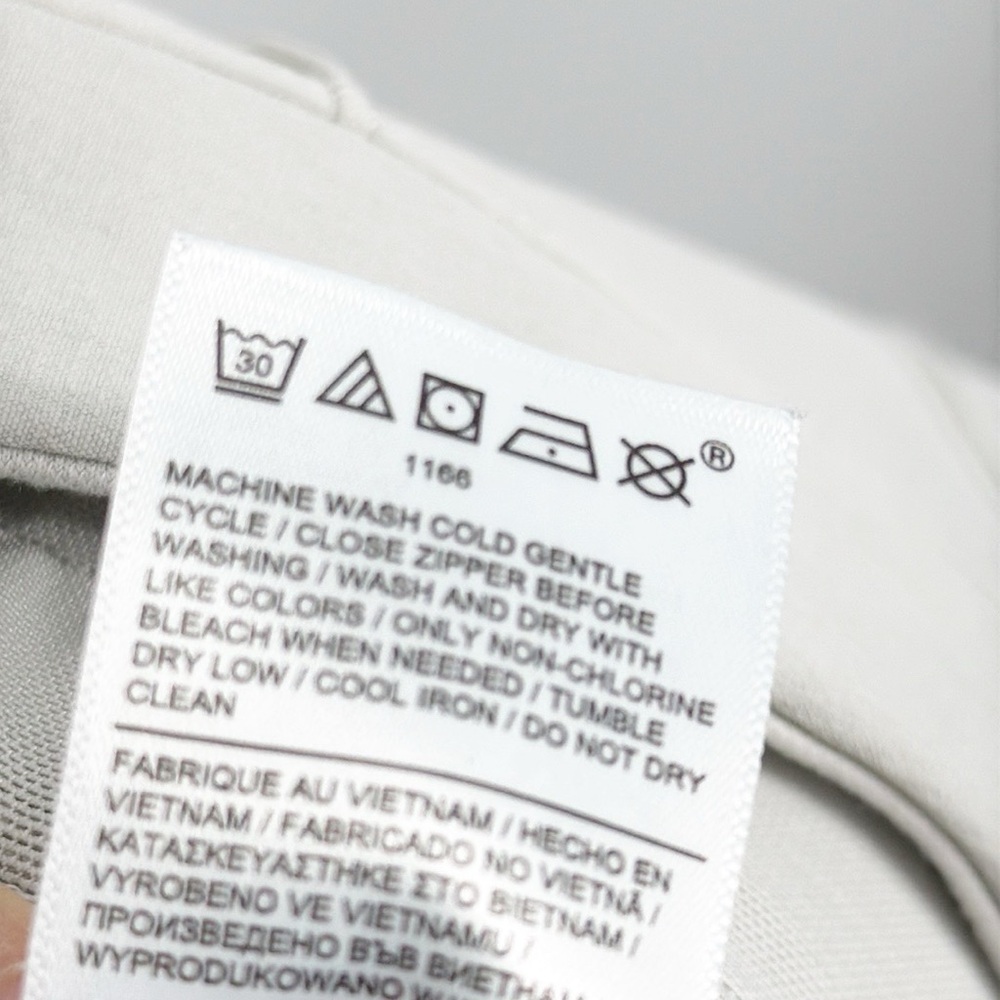 Athleta Headlands Hybrid Pant Womens 6 Birch Grey high Rise Ankle Crop Stretch - Picture 13 of 15